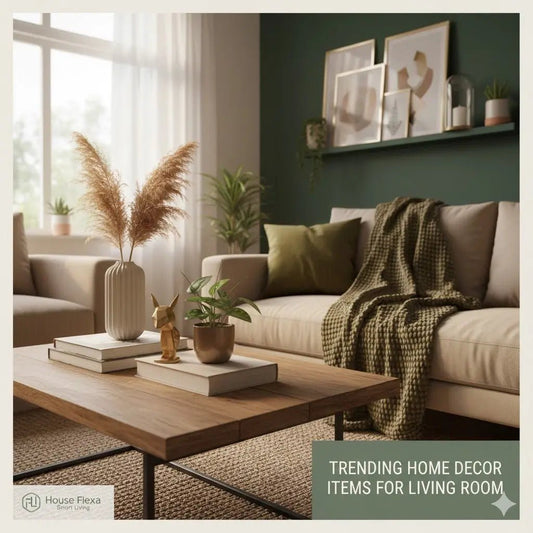 Trending Home Decor Items for Living Room: Elevate Your Space with House Flexa - House Flexa