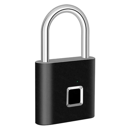 Smart Fingerprint Padlock Keyless Waterproof Rechargeable Security Lock - House Flexa