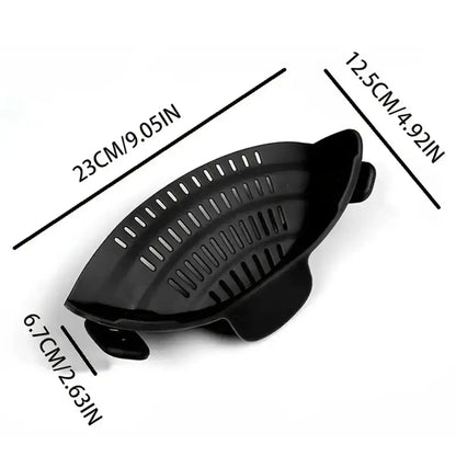 Adjustable Clip - On Pot Strainer - House Flexa
