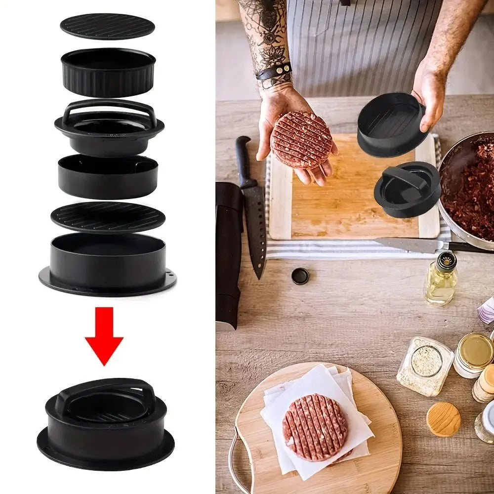 Non Stick Hamburger Press Mold Meat Pie Maker - House Flexa