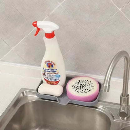Silicone Sink Tray Soap Sponge Holder - House Flexa