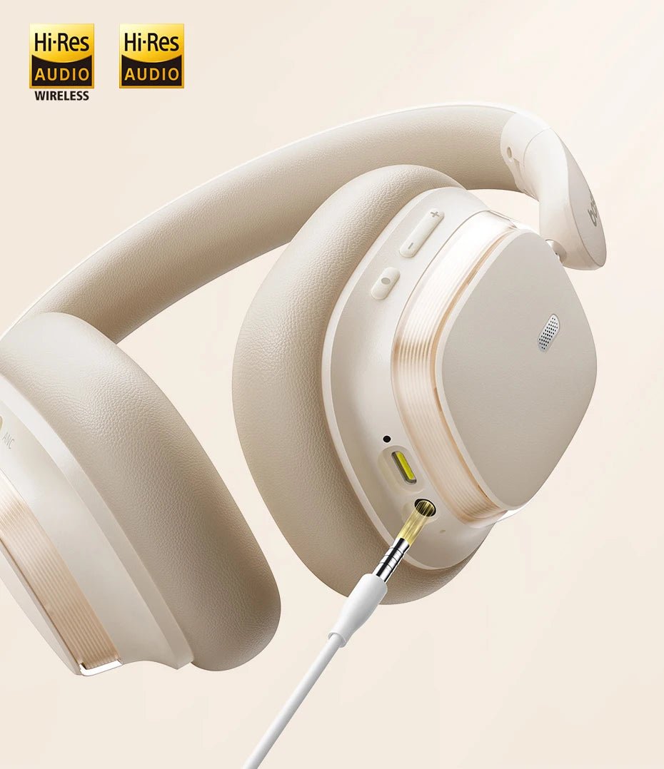 Baseus Bowie H1s Wireless Headphones | Bluetooth 5.4 Noise Canceling 120H Battery - House Flexa