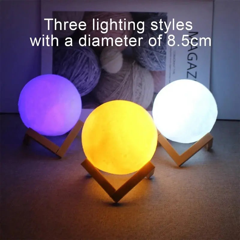 LED Moon Night Light - House Flexa