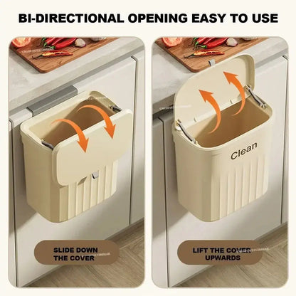 Wall Mounted Kitchen Trash Can - House Flexa