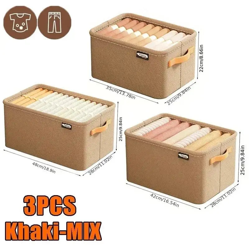 Thicken Pants Sweater Wardrobe Storage Box - House Flexa