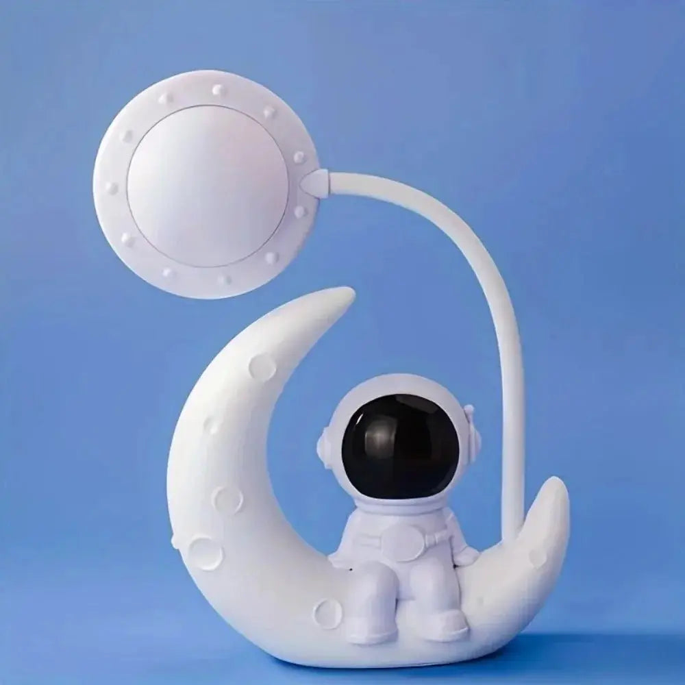 Moon Astronaut LED Night Desk Lamp - House Flexa