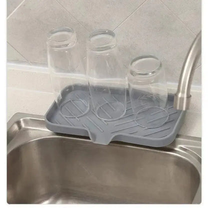 Silicone Sink Tray Soap Sponge Holder - House Flexa