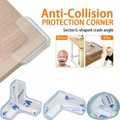 Transparent Silicone Table Corner Guards - House Flexa