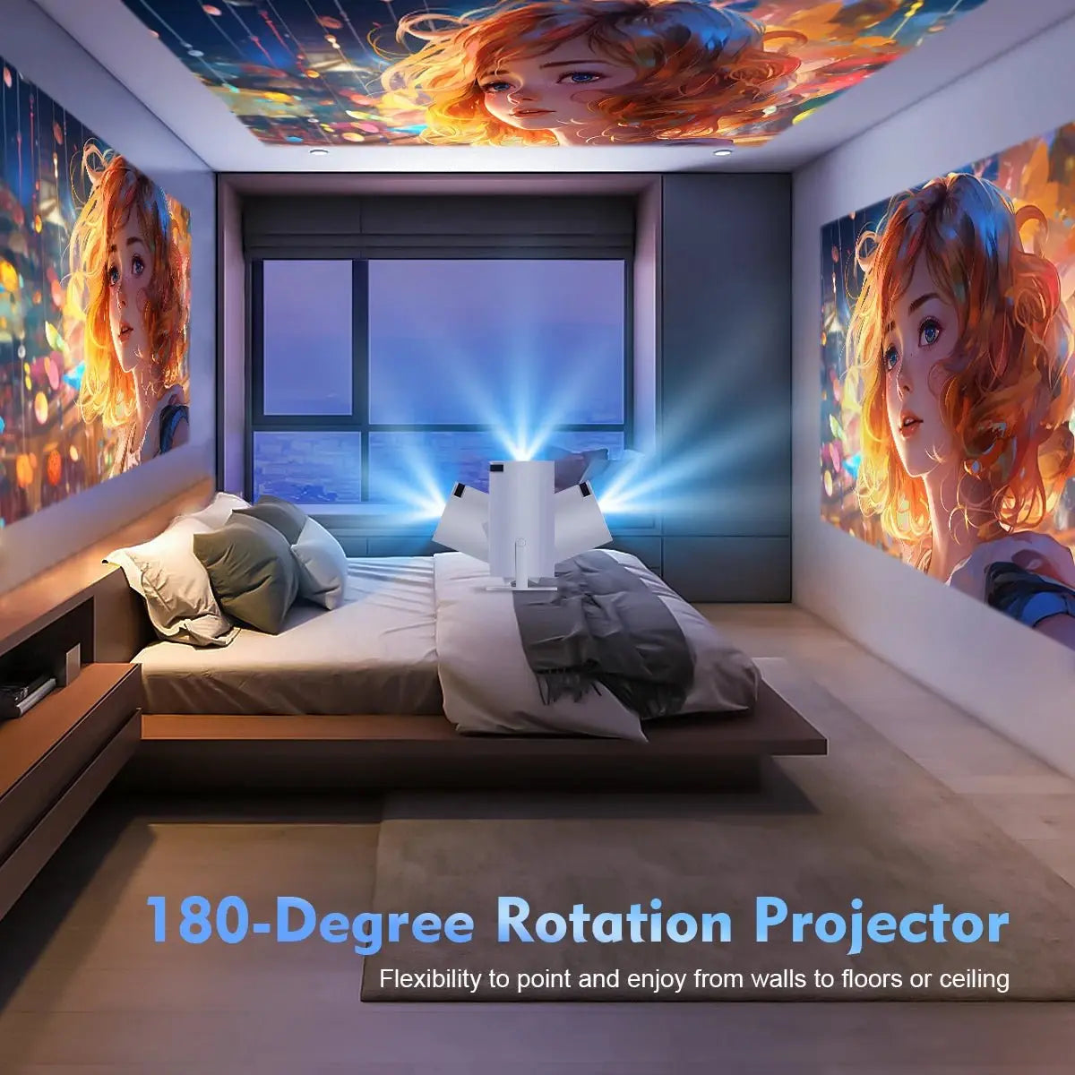 Magcubic Pro Android 14 Projector - House Flexa