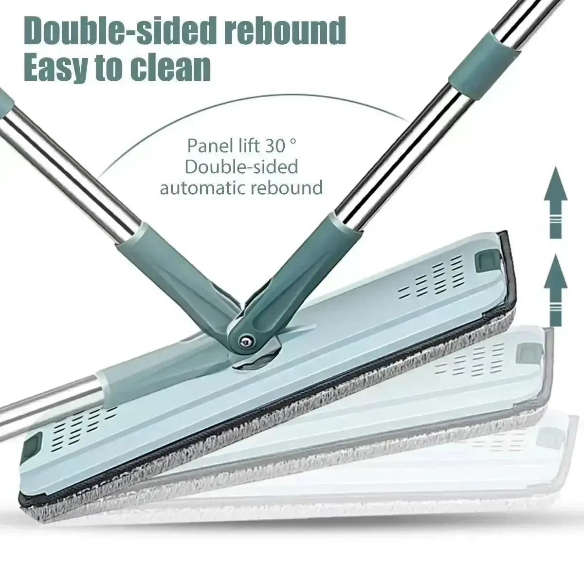 Flat Squeeze Mop Bucket Set - House Flexa