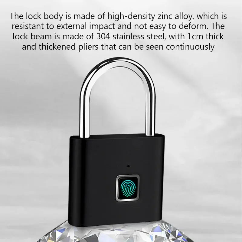 Rechargeable Waterproof Anti Theft Lock - House Flexa