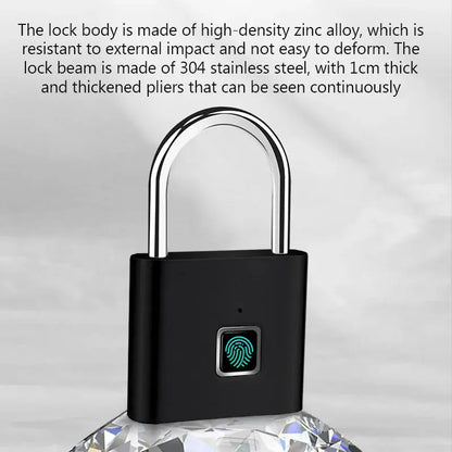 Rechargeable Waterproof Anti Theft Lock - House Flexa