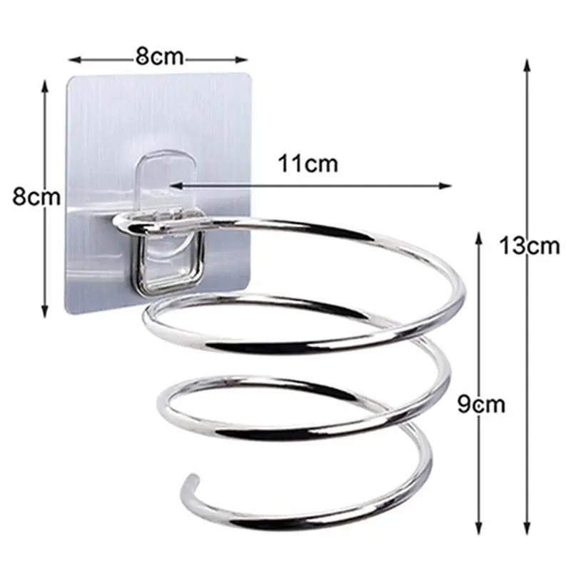 Stainless Steel Hair Dryer Holder - House Flexa