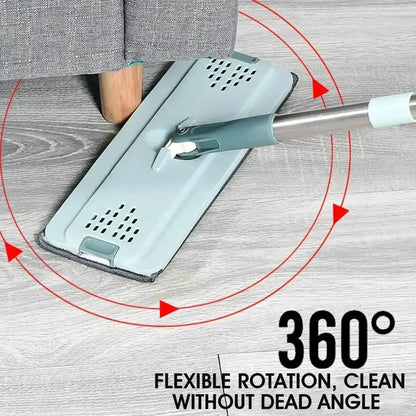 Flat Squeeze Mop Bucket Set - House Flexa