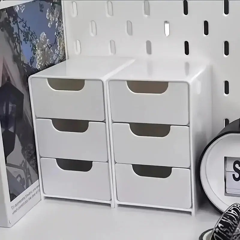 3 Tier Desk Organizer Drawer Storage Box - House Flexa