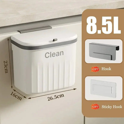 Wall Mounted Kitchen Trash Can - House Flexa