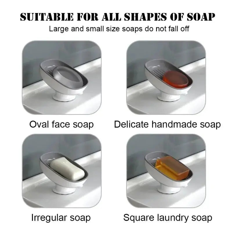 Draining Soap Dish Holder - House Flexa