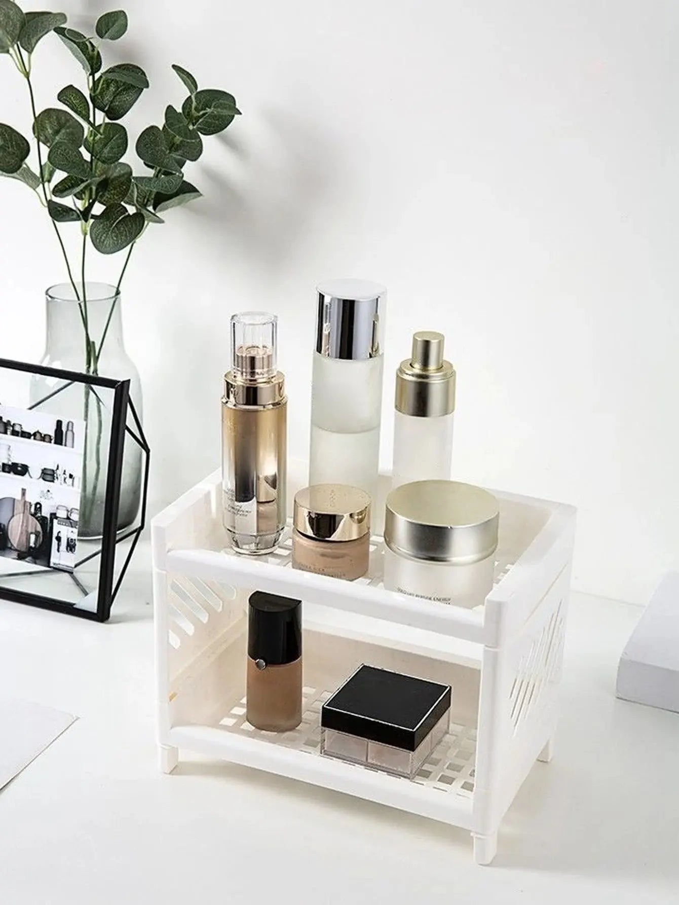 Double Layer Desktop Storage Rack - House Flexa