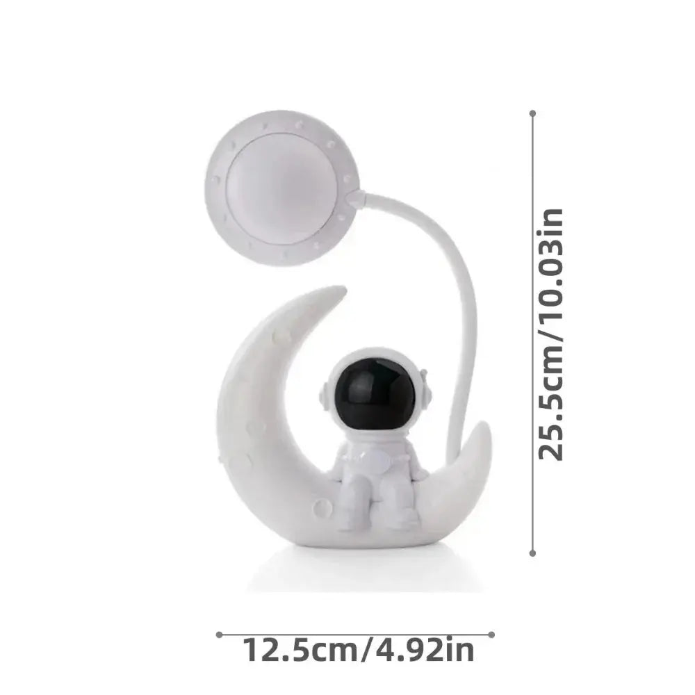 Moon Astronaut LED Night Desk Lamp - House Flexa