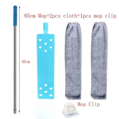 Telescopic Long Handle Microfiber Broom Dust Cleaner - House Flexa