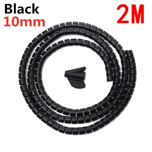 Flexible Spiral Cable Organizer - House Flexa