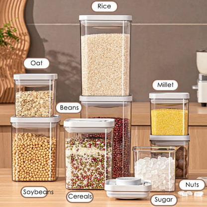 Airtight Food Storage Containers BPA - Free Stackable Set - House Flexa