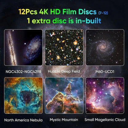 Galaxy Star Projector HD Planetarium Light - House Flexa
