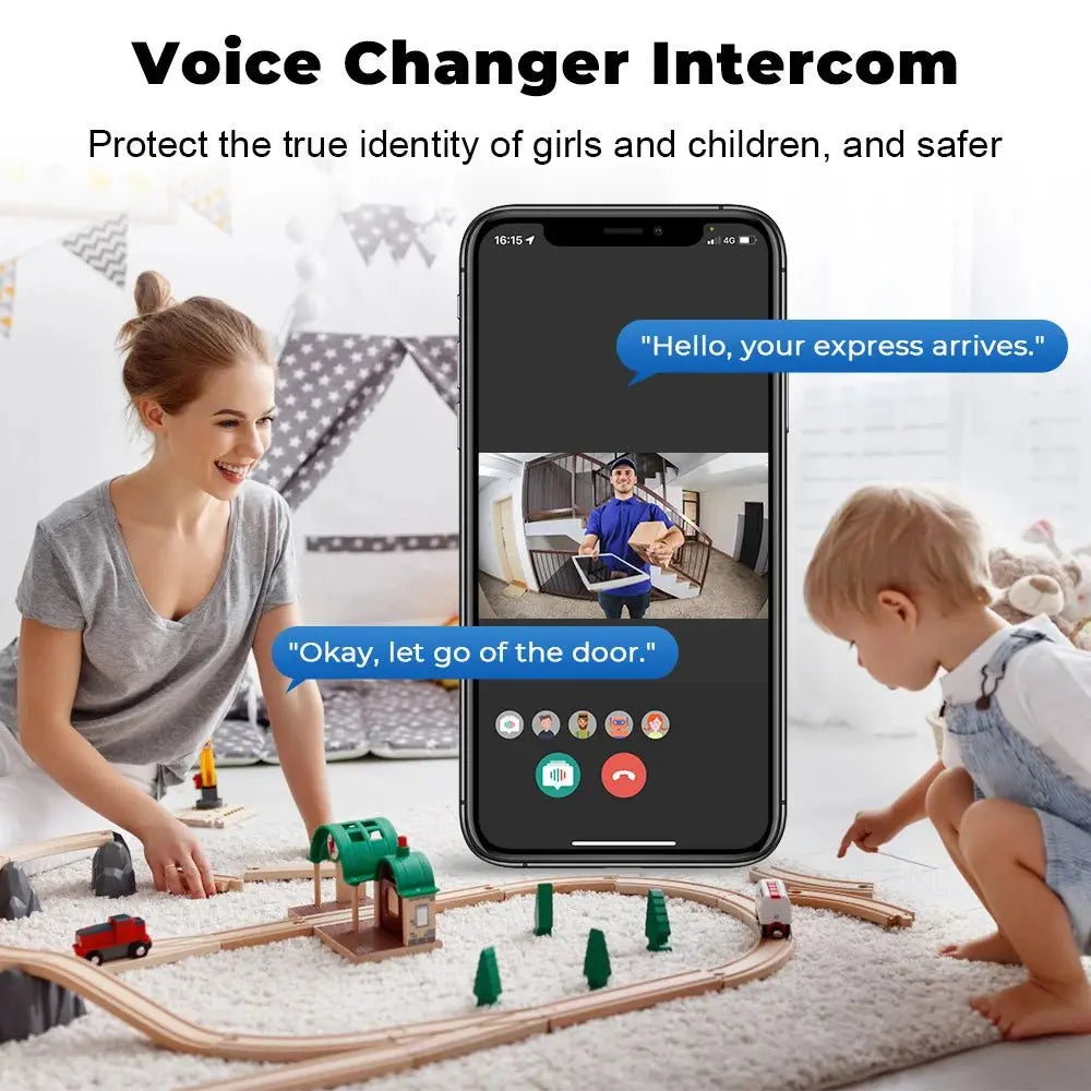 WiFi Video Doorbell Camera - House Flexa