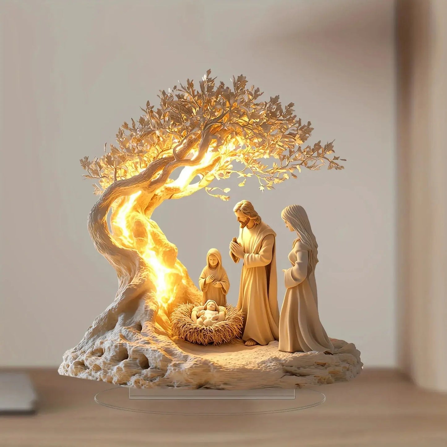 Prayer Under Moonlight Tree - House Flexa