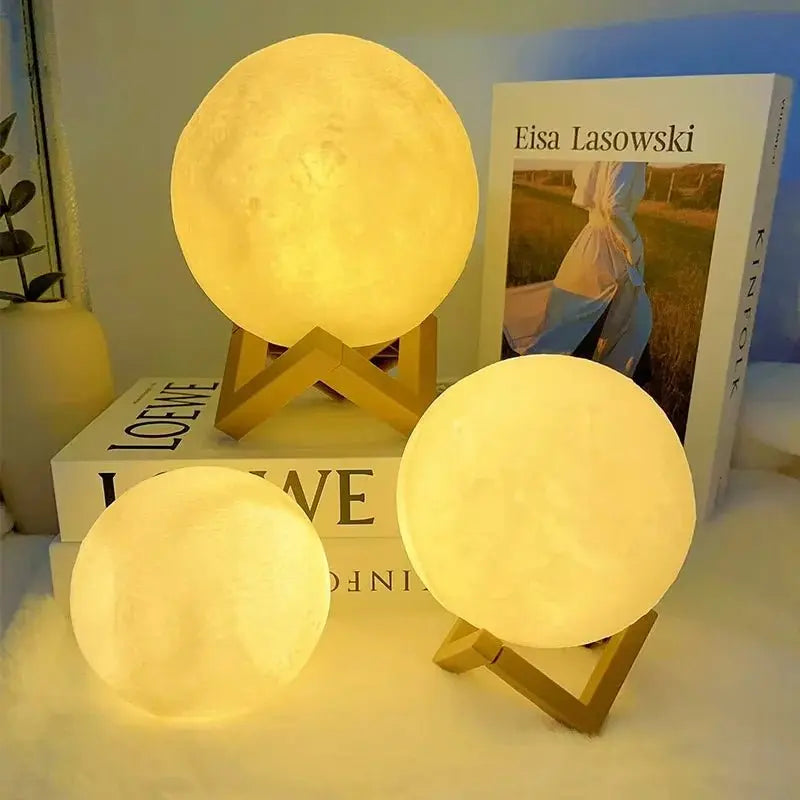 LED Moon Night Light - House Flexa