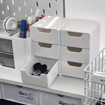 3 Tier Desk Organizer Drawer Storage Box - House Flexa