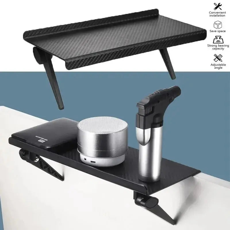 No Drill Computer TV Screen Storage Rack - House Flexa