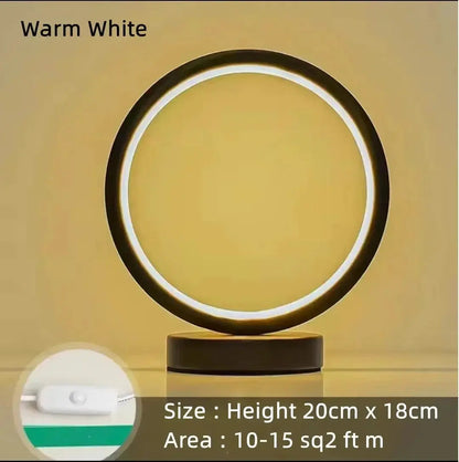 LED Circular Ring Table Lamp - House Flexa