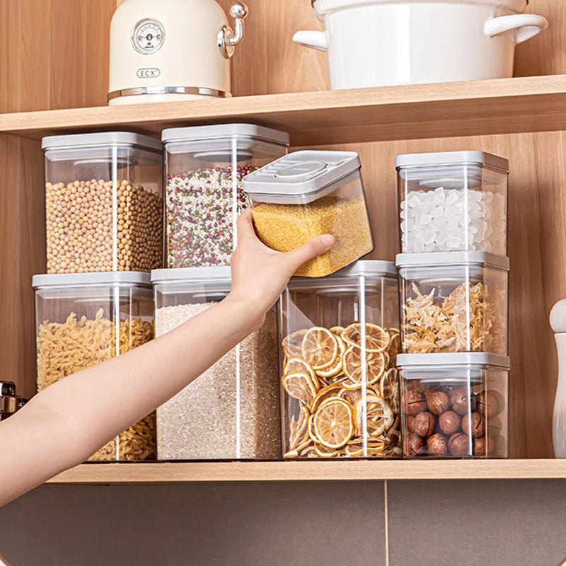 Airtight Food Storage Containers BPA - Free Stackable Set - House Flexa
