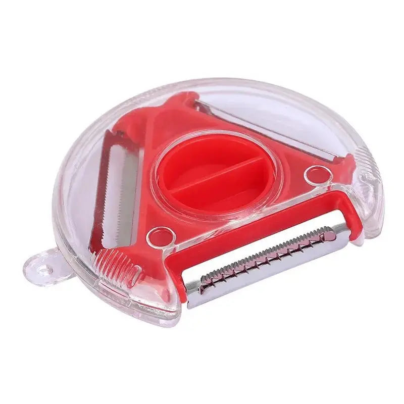 3 - in - 1 Fruit Vegetable Peeler Shredder Grater - House Flexa