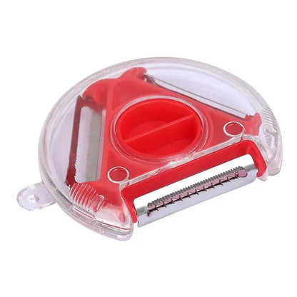 3 - in - 1 Fruit Vegetable Peeler Shredder Grater - House Flexa