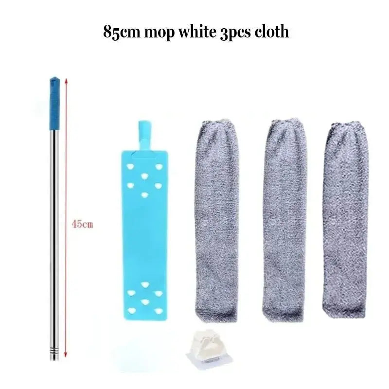 Telescopic Long Handle Microfiber Broom Dust Cleaner - House Flexa