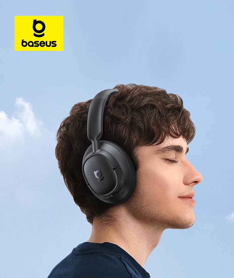 Baseus Bowie H1s Wireless Headphones | Bluetooth 5.4 Noise Canceling 120H Battery - House Flexa