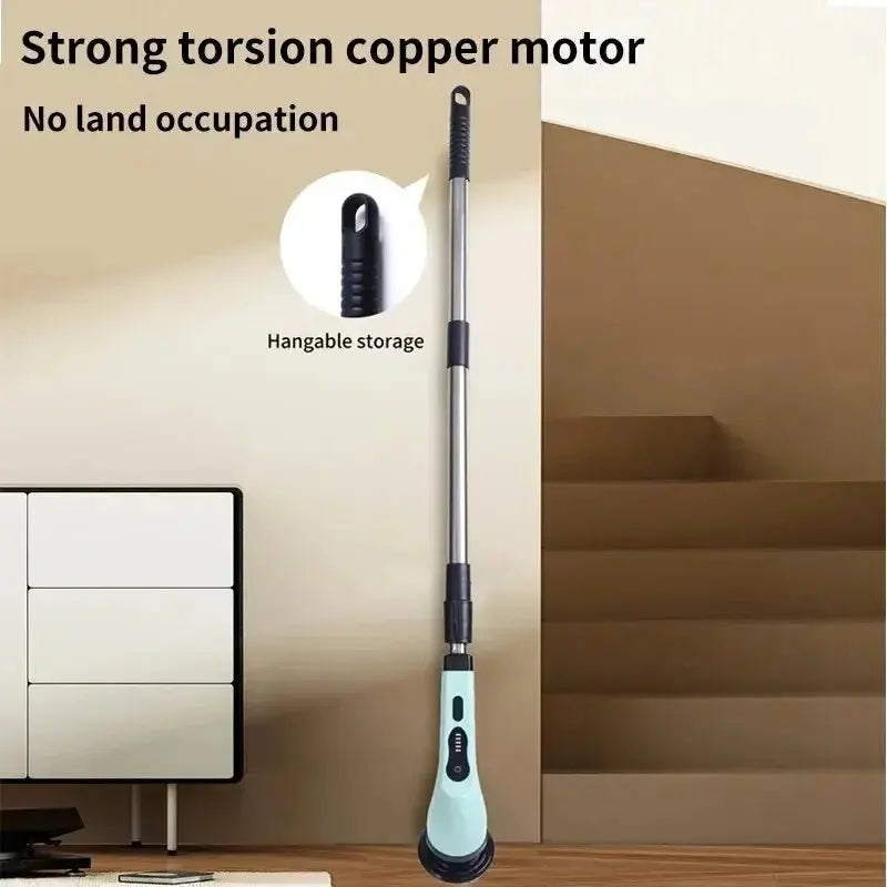 Wireless Electric Cleaning Brush Rotating Scrubber - House Flexa