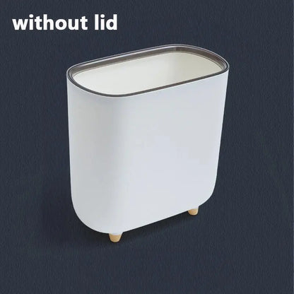 Narrow Press Ring Trash Can - House Flexa