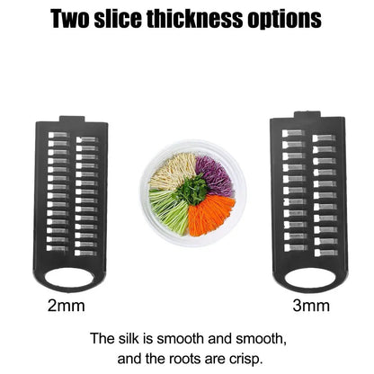 Multi - Function Vegetable Mandoline Slicer Grater - House Flexa