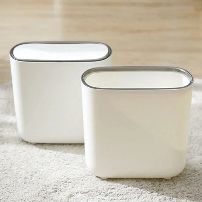 Narrow Press Ring Trash Can - House Flexa
