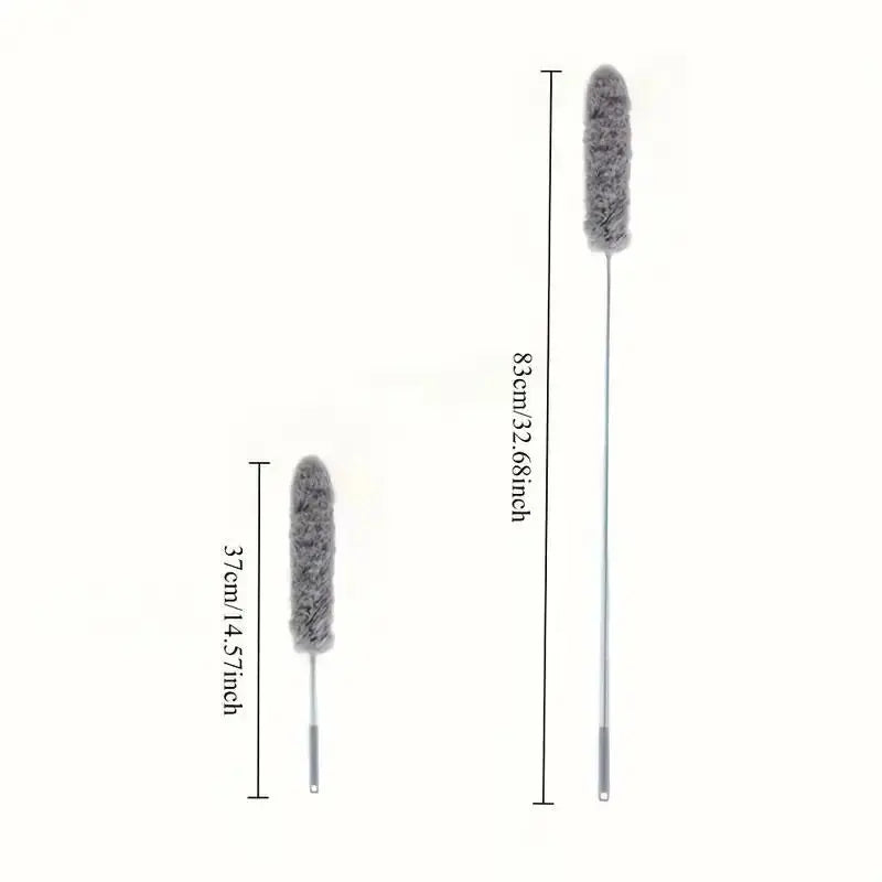 47 Inch Extendable Microfiber Duster Bendable Pole Cleaner - House Flexa