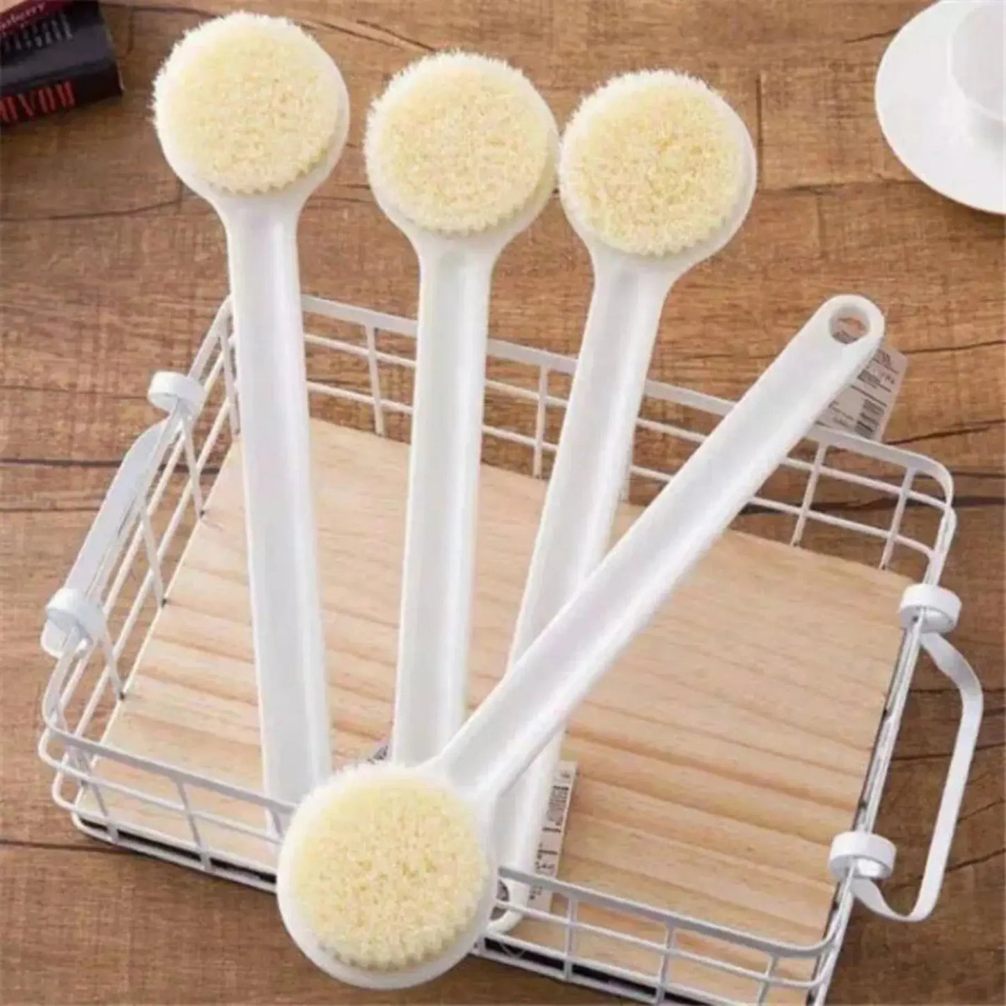 Long Handle Soft Bristle Bath Brush - House Flexa