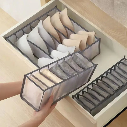 Multi Compartment Underwear Storage Box - House Flexa
