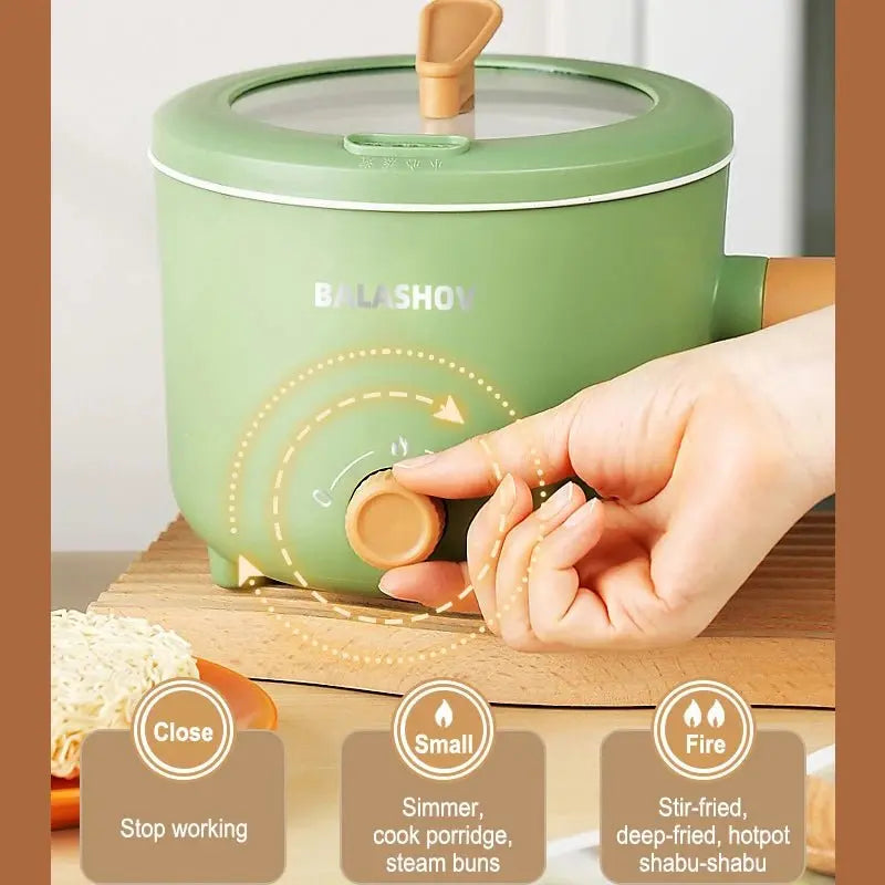 Electric Multi Cooker Non Stick Hot Pot - House Flexa