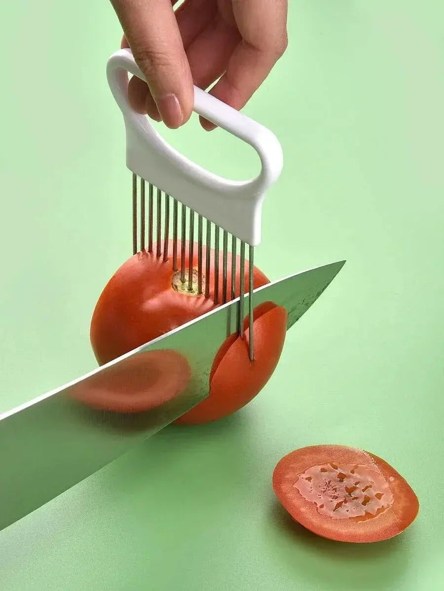 Stainless Steel Onion Slicer Holder - House Flexa