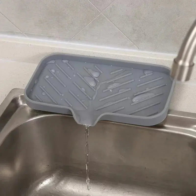 Silicone Sink Tray Soap Sponge Holder - House Flexa