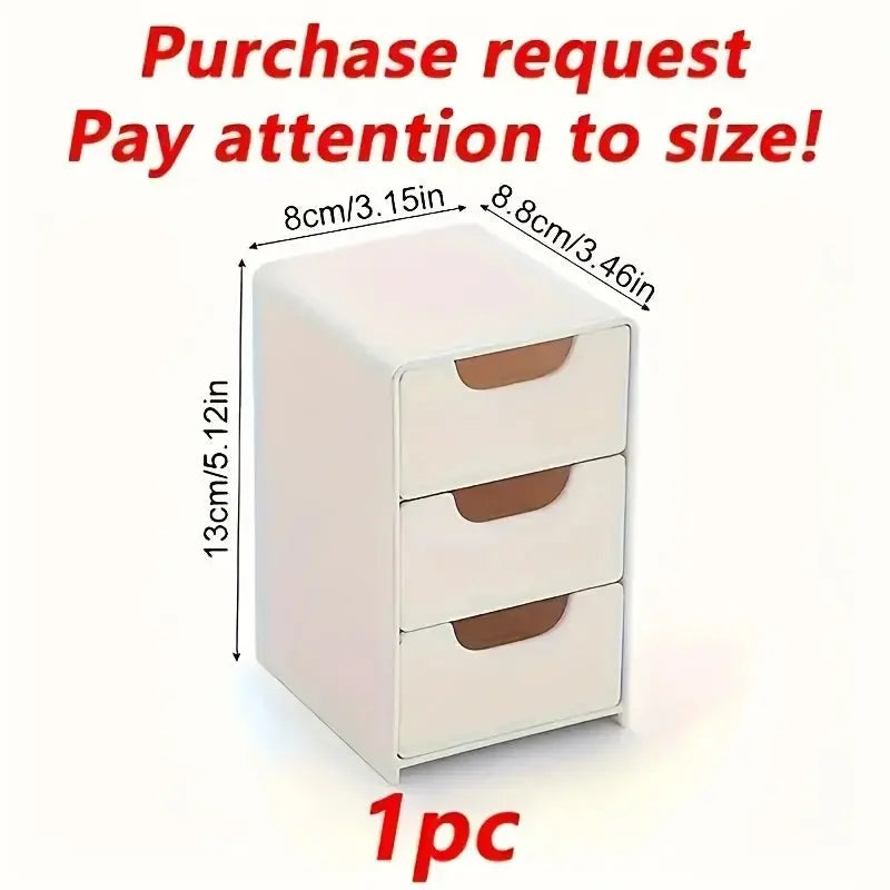 3 Tier Desk Organizer Drawer Storage Box - House Flexa