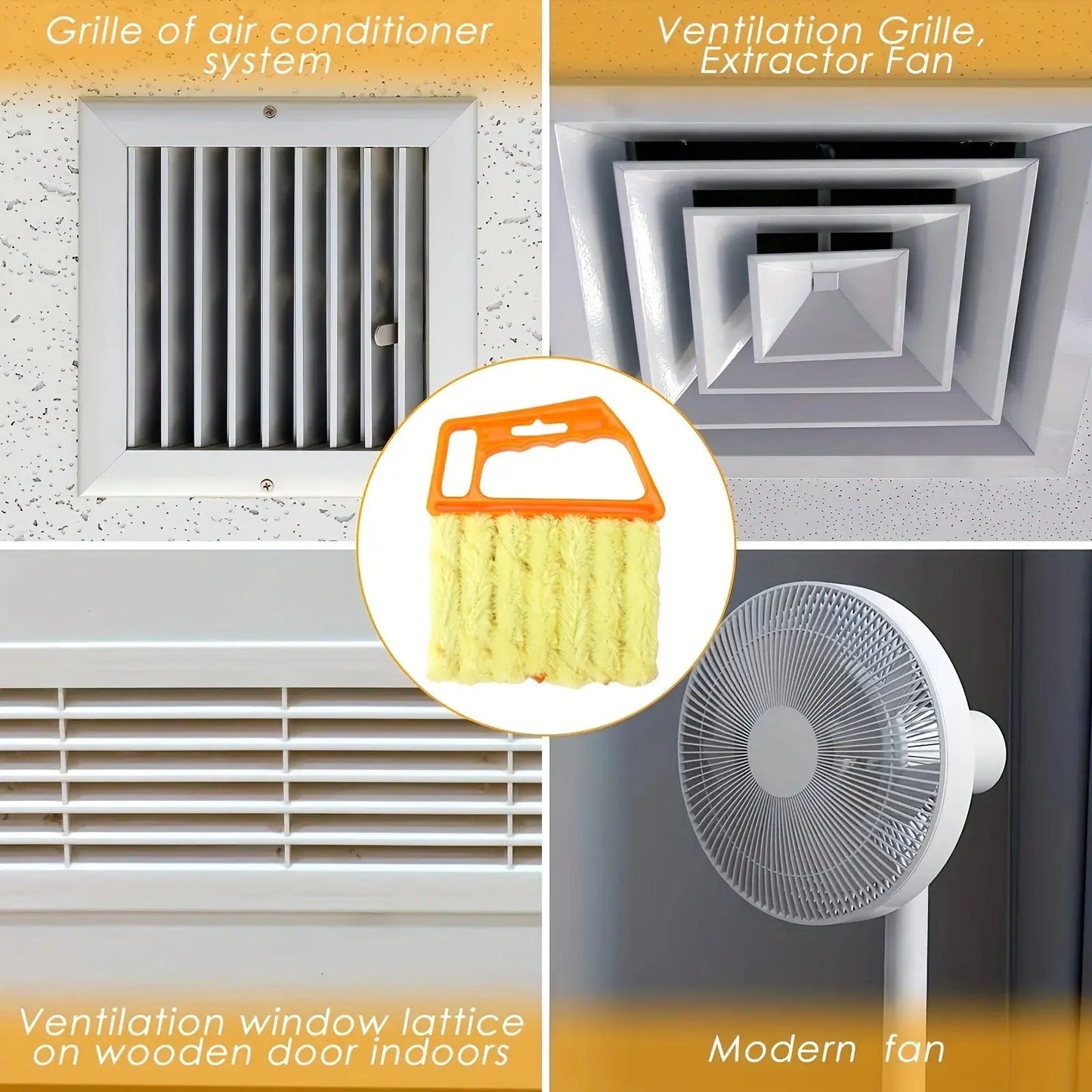 Detachable Window Blinds Cleaning Brush - House Flexa